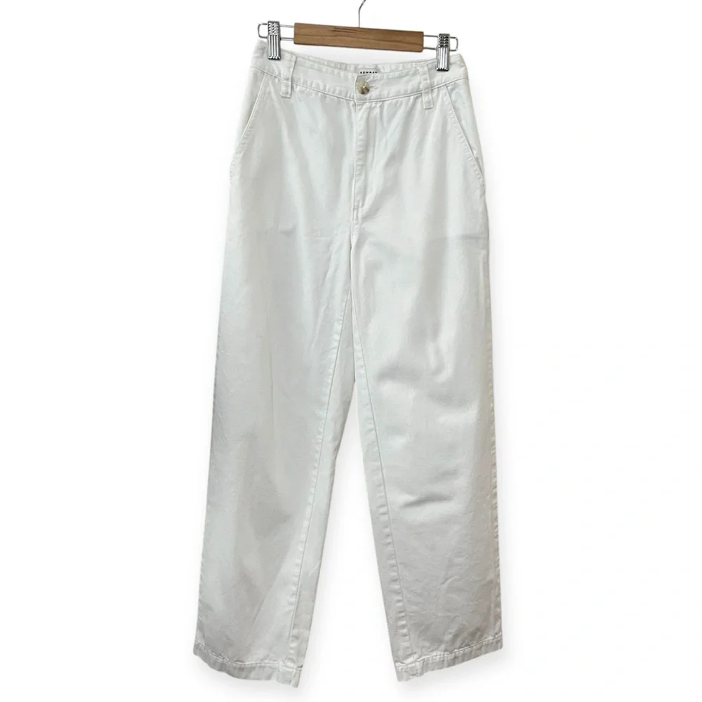 Aritzia Sunday Best Jaden Pant White Size 00 - Picture 4 of 9